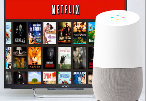 Play Netflix through Google Home